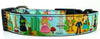 Wizard Of Oz dog collar handmade adjustable buckle collar 1" wide or leash Petcollarshandmade