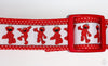 Cartoon dog collar handmade adjustable buckle collar 1" wide or leash Petcollarshandmade