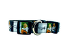 Dolly Parton dog collar handmade adjustable buckle collar 1" wide or leash Petcollarshandmade