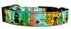 Wizard Of Oz dog collar handmade adjustable buckle collar 1" wide or leash Petcollarshandmade