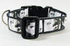 Elvis dog collar Handmade adjustable buckle collar 1" wide or leash Petcollarshandmade