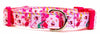 Pig Dog collar Winnie The Pooh handmade adjustable buckle 5/8" wide or leash