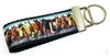 Horses Key Fob Wristlet Keychain 1 1/4"wide Zipper pull Camera strap