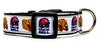 Taco Bell dog collar handmade adjustable buckle collar 1" or 5/8" wide or leash Petcollarshandmade