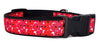 Marimekko Flowers dog collar handmade adjustable buckle 1"or 5/8" wide or leash Petcollarshandmade