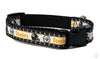 Steelers dog collar handmade adjustable buckle collar 5/8" wide or leash Petcollarshandmade