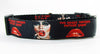 Rocky Horror Show dog collar handmade adjustable buckle collar 1" wide or leash Petcollarshandmade
