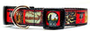 The Walking Dead dog collar adjustable buckle collar 1" wide or leash TV Petcollarshandmade