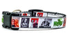 The Munsters dog collar handmade adjustable buckle 5/8" wide or leash TV show Petcollarshandmade