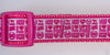 I Love Pink dog collar handmade adjustable buckle 1" or 5/8" wide or leash