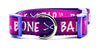 Bad To The Bone dog collar handmade adjustable buckle 1" or 5/8" wide or leash Petcollarshandmade