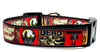 The Walking Dead dog collar adjustable buckle collar 1" wide or leash TV Petcollarshandmade