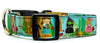 Wizard Of Oz dog collar handmade adjustable buckle collar 1" wide or leash Petcollarshandmade