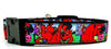 Clifford dog collar handmade adjustable buckle collar 1" wide or leash cartoon Petcollarshandmade