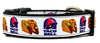 Taco Bell dog collar handmade adjustable buckle collar 1" or 5/8" wide or leash Petcollarshandmade