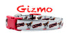 Gizmo dog collar handmade adjustable buckle 1"or 5/8" wide or leash Gremlins Petcollarshandmade