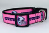 Dallas Cowboys dog collar handmade adjustable 1" or 5/8" wide or leash pink Petcollarshandmade