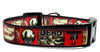 The Walking Dead dog collar adjustable buckle collar 1" wide or leash TV Petcollarshandmade