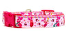 Pig Dog collar Winnie The Pooh handmade adjustable buckle 5/8" wide or leash