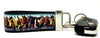 Horses Key Fob Wristlet Keychain 1 1/4"wide Zipper pull Camera strap
