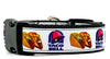 Taco Bell dog collar handmade adjustable buckle collar 1" or 5/8" wide or leash Petcollarshandmade