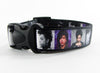 Prince Dog collar Handmade adjustable buckle collar 1" wide or leash - Petcollarshandmades