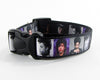 Prince Dog collar Handmade adjustable buckle collar 1" wide or leash - Petcollarshandmades