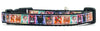 Kitties cat or small dog collar 1/2" wide adjustable handmade bell or leash Petcollarshandmade