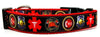 Rescue 911 Police dog collar handmade adjustable buckle collar 1" wide or leash - Petcollarshandmades