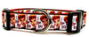 Lucy dog collar handmade adjustable buckle 1" or 5/8" wide or leash TV show Petcollarshandmade