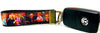 I Love Lucy Key Fob Wristlet Keychain 1"wide Zipper pull Camera strap - Petcollarshandmades