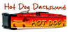 Hot Dog Dachshunds dog collar handmade adjustable buckle 1"or 5/8"wide or leash Petcollarshandmade