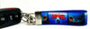 Jaws movie Key Fob Wristlet Keychain 1"wide Zipper pull Camera strap handmade - Petcollarshandmades