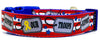 Support Our Troops dog collar handmade adjustable buckle collar 1" wide or leash - Petcollarshandmades