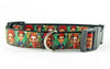 Freda dog collar  adjustable buckle collar 1" wide or leash Petcollarshandmade