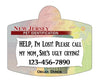 New Jersey Drivers License Pet ID tags Dog Tag Personalized Pet ID Tag aluminum Petcollarshandmade