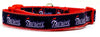 New England Patriots dog collar handmade adjustable buckle collar 5/8"wide Petcollarshandmade