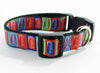 Coca Cola dog collar handmade adjustable buckle collar 1" wide or leash fabric Petcollarshandmade