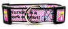 Nursing dog collar handmade adjustable buckle collar 1" wide or leash Petcollarshandmade