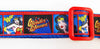 Wonder Woman dog collar handmade adjustable buckle 1" or 5/8" wide or leash Petcollarshandmade