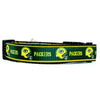 Packers Green Bay dog collar handmade adjustable buckle 1"or 5/8" wide or leash Petcollarshandmade