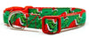 Grinch dog collar handmade adjustable buckle collar 5/8" wide or leash handmade - Petcollarshandmades