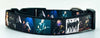Metallica dog collar Handmade adjustable buckle 1" or 5/8" wide or leash Rock Petcollarshandmade