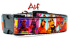 Alf Movie dog collar handmade adjustable buckle collar 1" or 5/8" wide or leash Petcollarshandmade