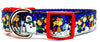 Wintertime dog collar handmade adjustable buckle collar 1" wide or leash Petcollarshandmade