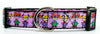 Rugrats dog collar handmade adjustable buckle collar 1" wide or leash pink Petcollarshandmade