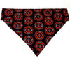 Fire Dept Dog Bandana, Over the Collar dog bandana, Dog collar bandana Fireman Petcollarshandmade