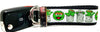 Oscar The Grouch Key Fob Wristlet Keychain 1 1/4"wide Zipper pull Camera strap - Petcollarshandmades