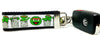 Oscar The Grouch Key Fob Wristlet Keychain 1 1/4"wide Zipper pull Camera strap - Petcollarshandmades