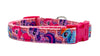 My Little Pony dog collar handmade adjustable buckle collar 5/8" wide or leash Petcollarshandmade